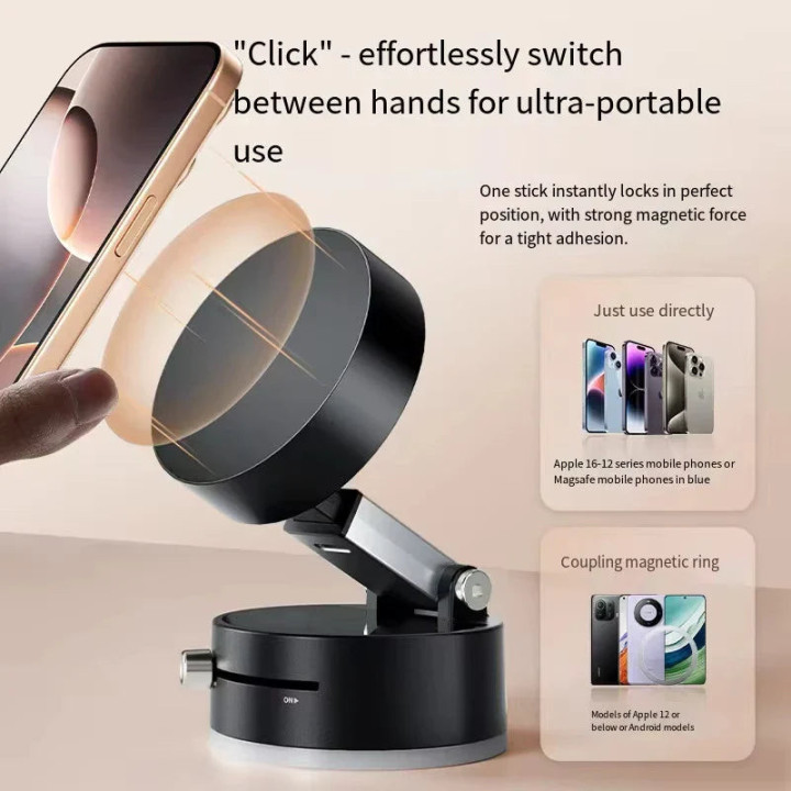Magnetický držák telefonu 360° pro BYD a Denza – foto 6
