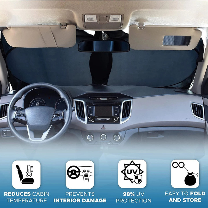 Sluneční clona na čelní sklo pro BYD Dolphin – foto 7