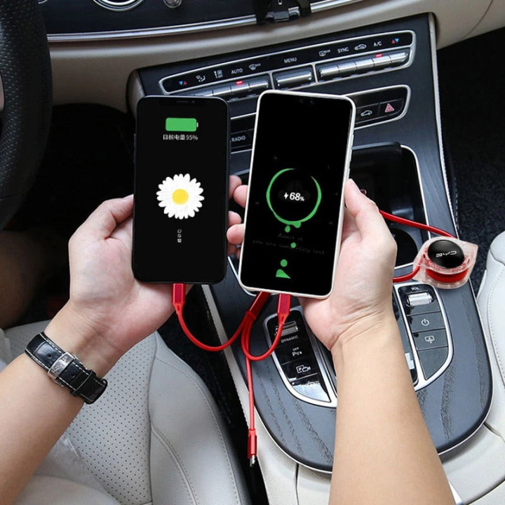 Navíjecí nabíjecí kabel 3 v 1 pro BYD a Denza D9 – foto 9