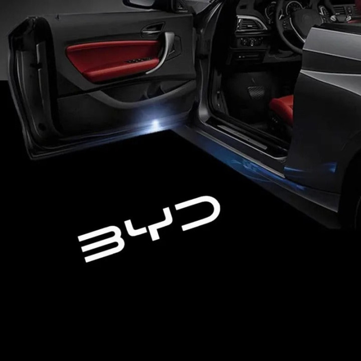 Uvítací LED světla 12 V pro BYD Atto 3, Dolphin, Han, Seal – foto 2