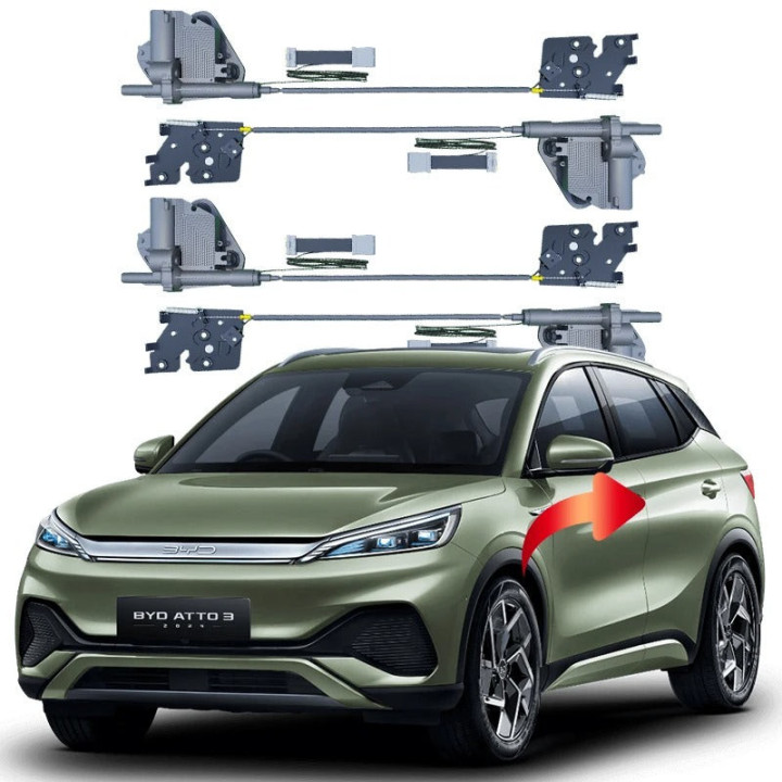 Dovírání dveří nebo víka kufru pro BYD Atto 3/Seal/Seal U