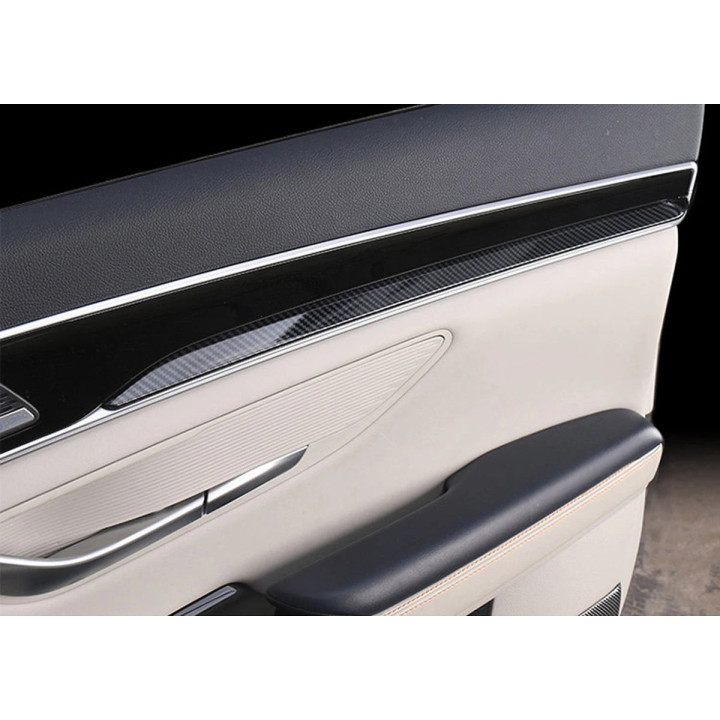 Lišty loketních opěrek dveří carbon black pro BYD Seal U – foto 2