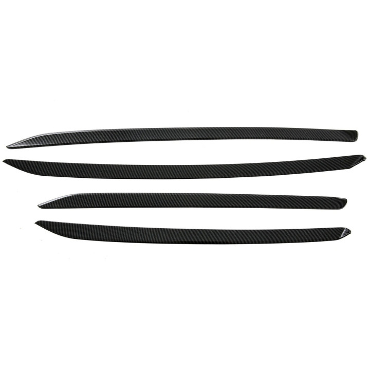 Lišty loketních opěrek dveří carbon black pro BYD Seal U – foto 3
