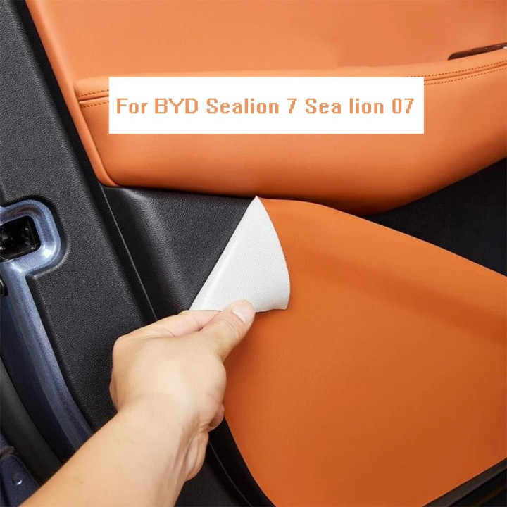 Ochranné rohože na dveře a sedadla z PU kůže pro BYD Sealion 7 – foto 7