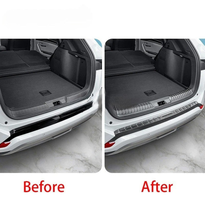 Ochranná lišta prahu kufru karbon pro BYD Seal U – foto 2