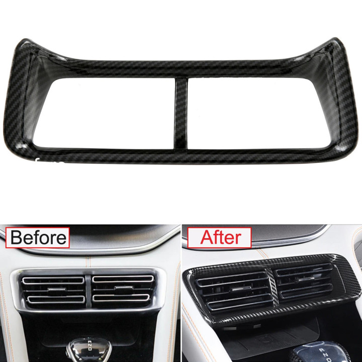 Černé rámečky výdechů ABS pro BYD Seal U – foto 2
