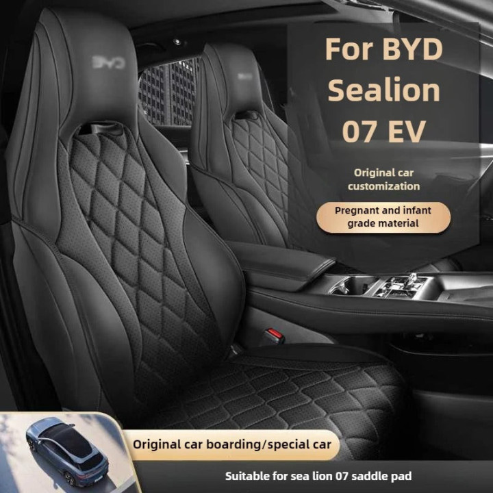 Prodyšné potahy sedadel pro BYD Sealion 7 2024–2025 – foto 2