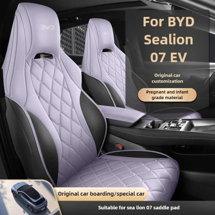 Prodyšné potahy sedadel pro BYD Sealion 7 2024–2025 – foto 3