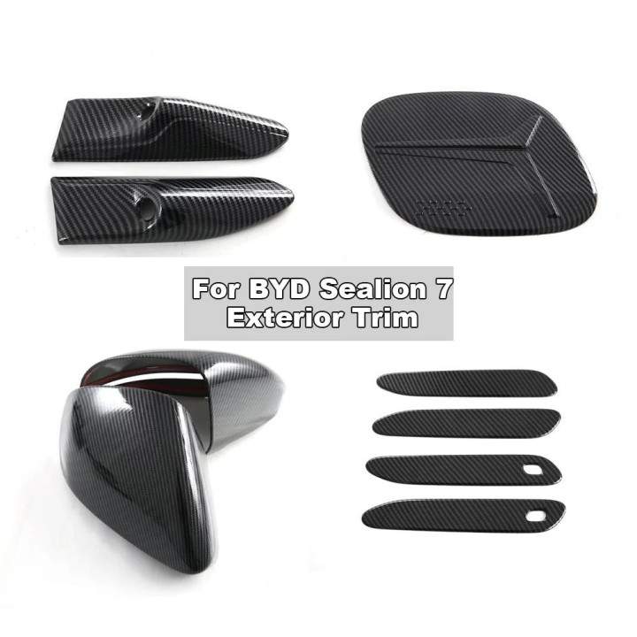 Ochranné kryty carbon look pro BYD Sealion 7