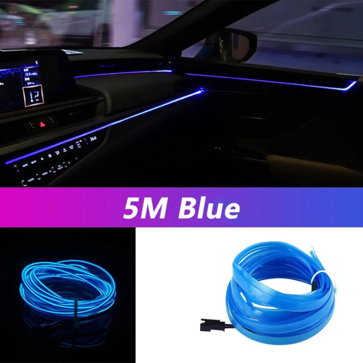 Světelná lišta EL 5 m USB pro BYD Atto 2/3, Dolphin, Seal – foto 2