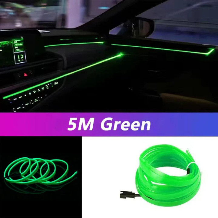 Světelná lišta EL 5 m USB pro BYD Atto 2/3, Dolphin, Seal – foto 3
