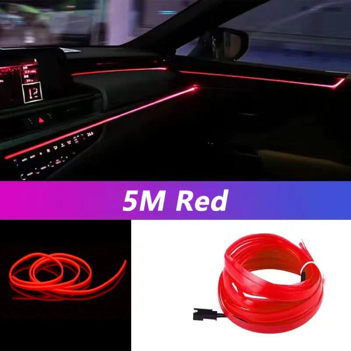 Světelná lišta EL 5 m USB pro BYD Atto 2/3, Dolphin, Seal – foto 4