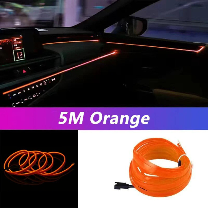 Světelná lišta EL 5 m USB pro BYD Atto 2/3, Dolphin, Seal – foto 7