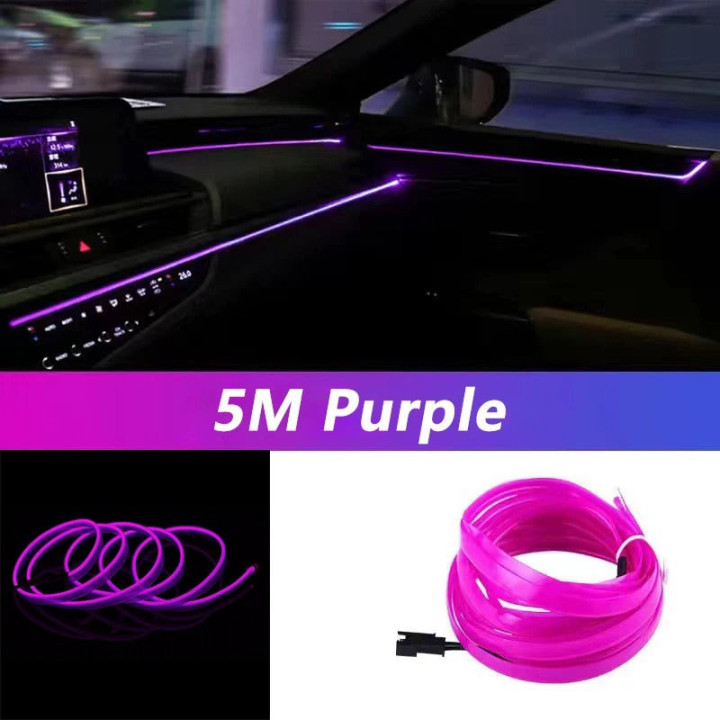 Světelná lišta EL 5 m USB pro BYD Atto 2/3, Dolphin, Seal – foto 8
