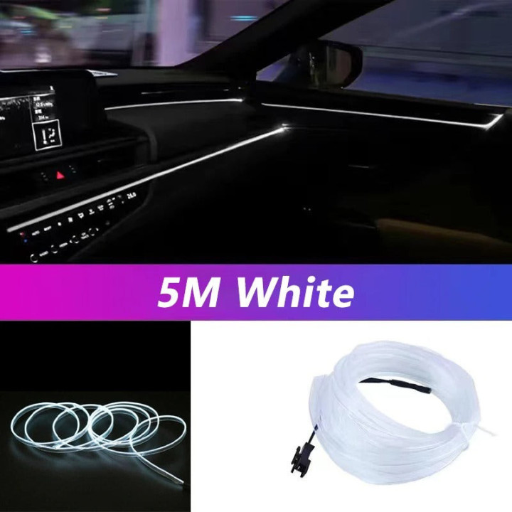 Světelná lišta EL 5 m USB pro BYD Atto 2/3, Dolphin, Seal – foto 9