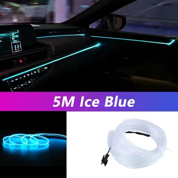 Světelná lišta EL 5 m USB pro BYD Atto 2/3, Dolphin, Seal – foto 11