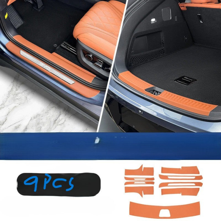 Kožené ochranné prahy pro BYD Sealion 7 – foto 2