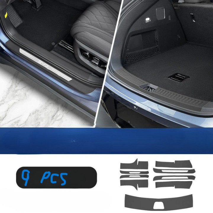 Kožené ochranné prahy pro BYD Sealion 7 – foto 3