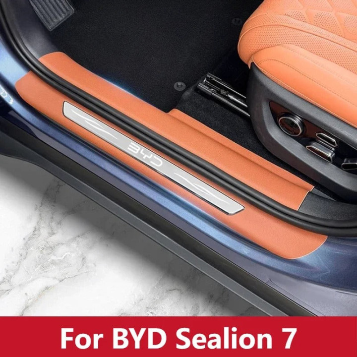 Kožené ochranné prahy pro BYD Sealion 7 – foto 4