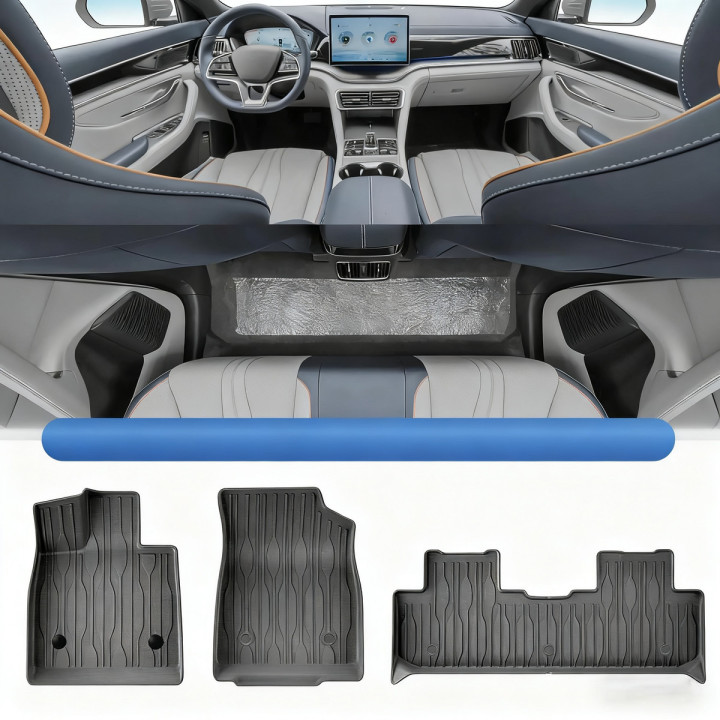 TPE autokoberce s vanou do kufru pro BYD Seal U