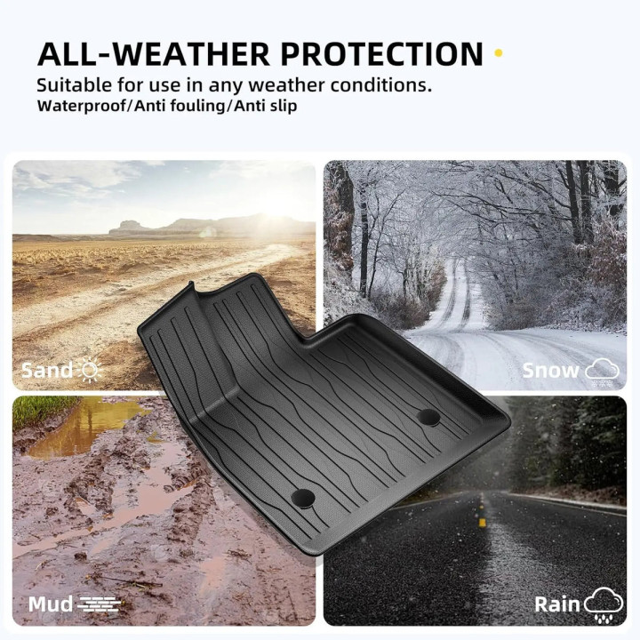 TPE autokoberce s vanou do kufru pro BYD Seal U – foto 8