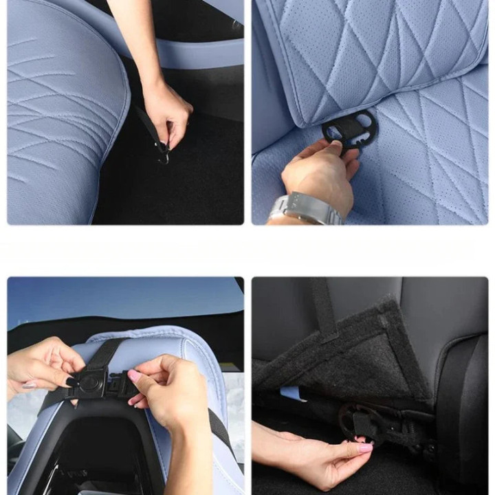 Modré potahy sedadel pro BYD Seal – foto 5