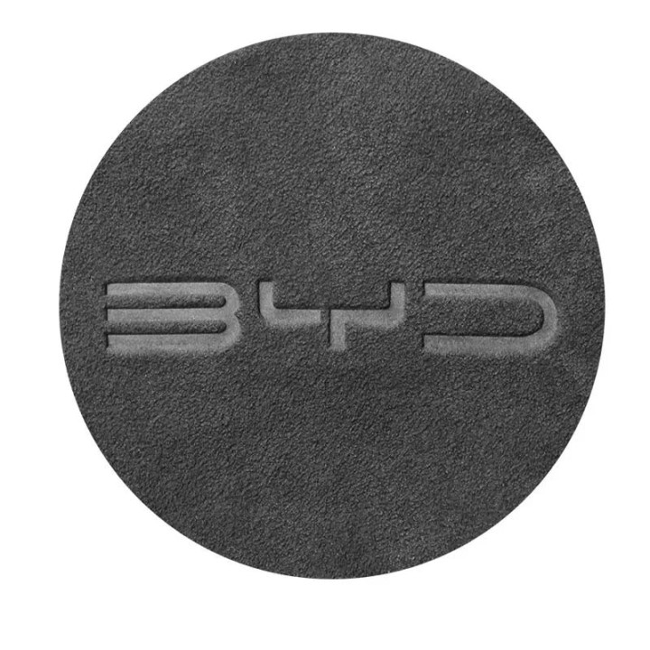 Matná samolepka na znak volantu pro BYD Seal