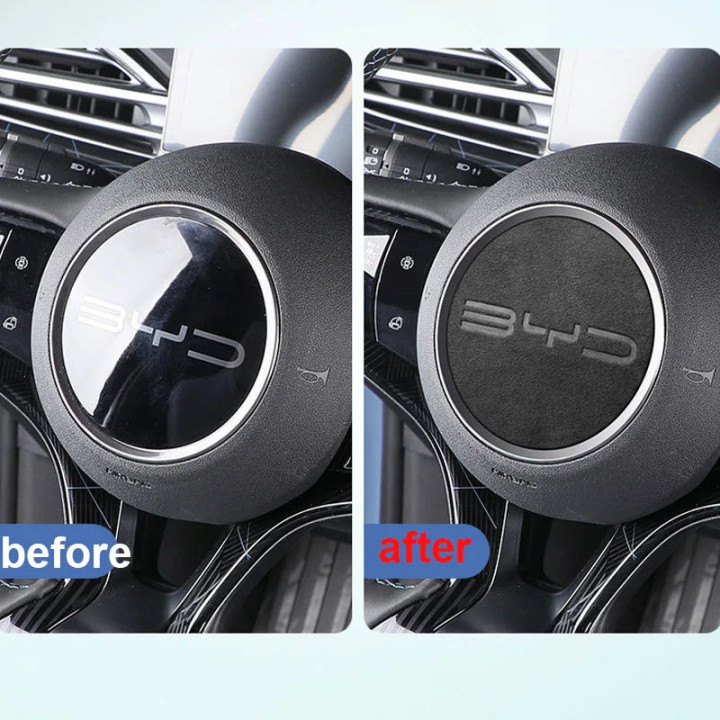 Matná samolepka na znak volantu pro BYD Seal – foto 2