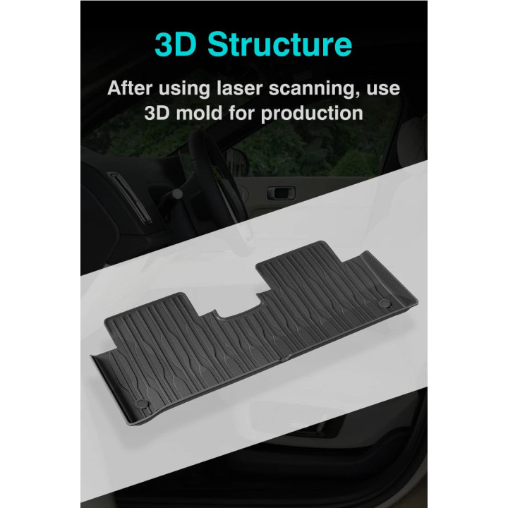 3D TPE koberce s vanou do kufru pro BYD Seal – foto 6
