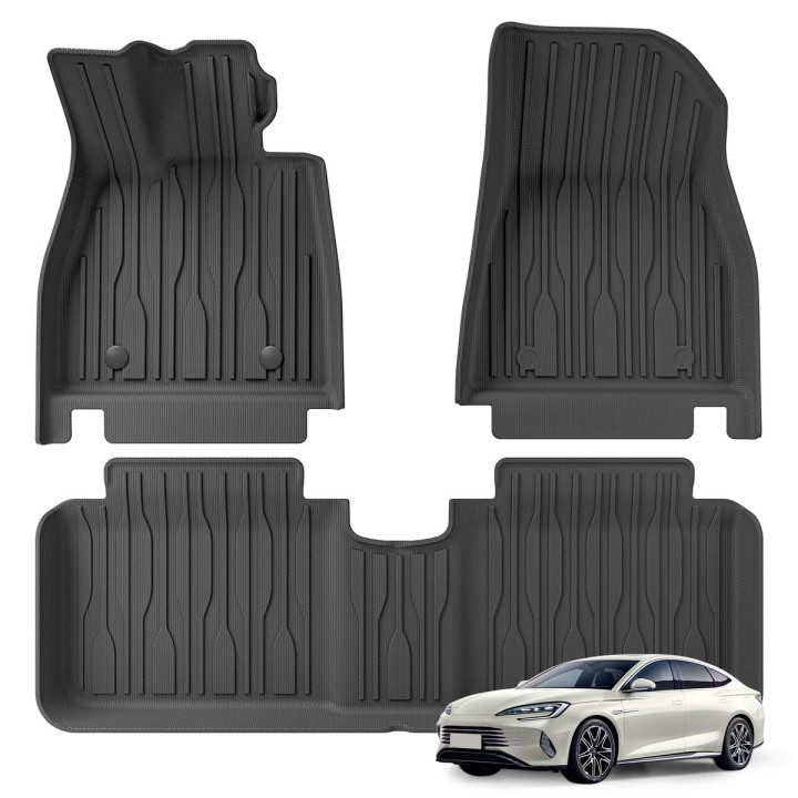 3D TPE koberce s vanou do kufru pro BYD Seal – foto 2