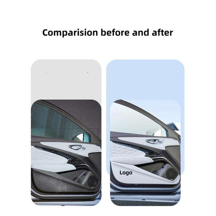 Kožené ochranné kryty dveří pro BYD Seal