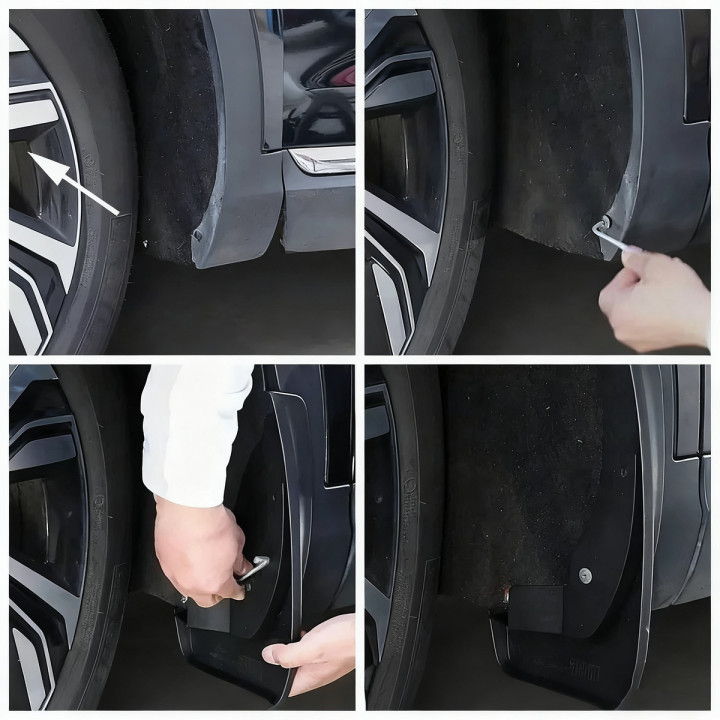 Zástěrky proti blátu pro BYD Seal U – foto 3