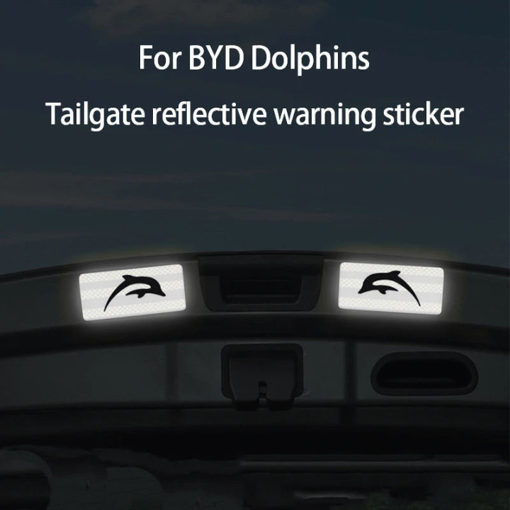Reflexní samolepky na dveře pro BYD Dolphin – foto 5