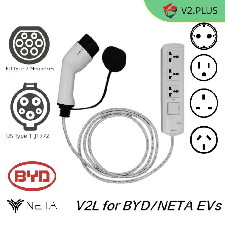 Adaptér V2L pro napájení zařízení pro BYD a Denza D9 – foto 2