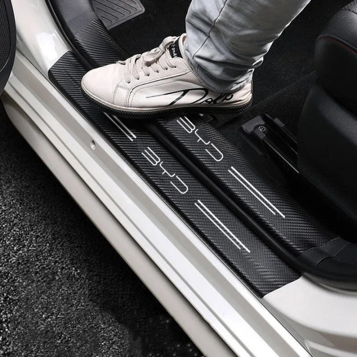 Samolepicí prahové lišty pro BYD a Denza D9 – foto 5