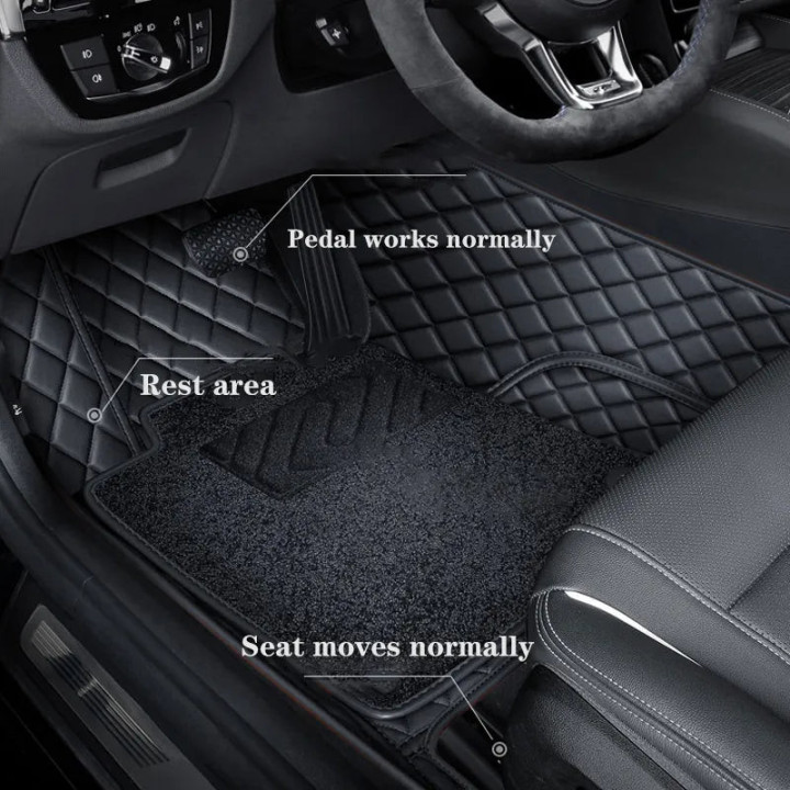 Voděodolné kožené koberce pro BYD Atto 3 – foto 10