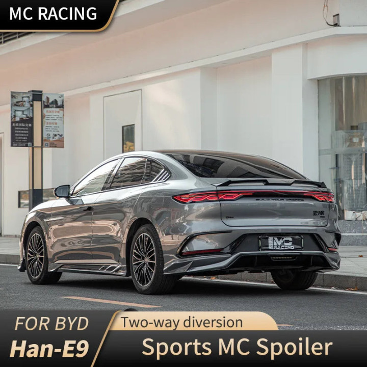Zadní spoiler vzor uhlíkových vláken pro BYD Han – foto 2