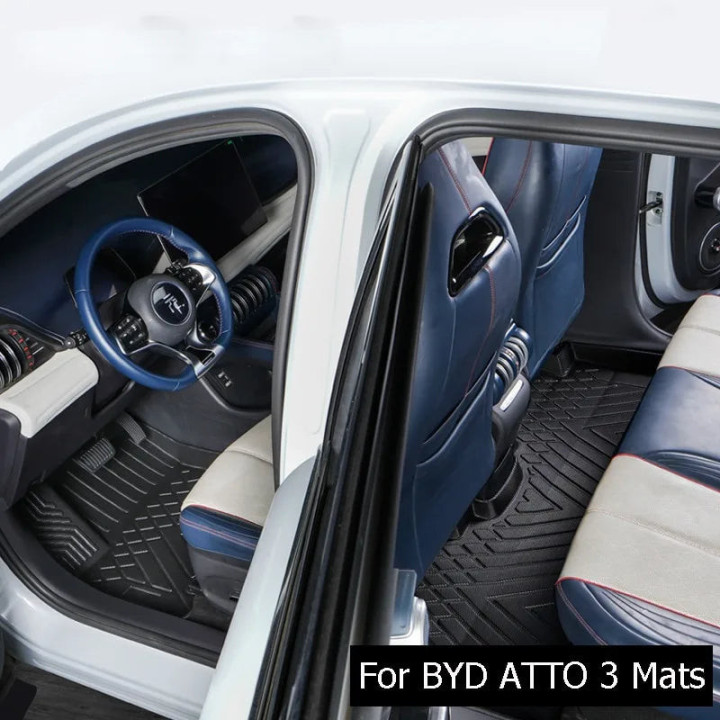 Podlahové rohože TPE 3 ks pro BYD Atto 3 – foto 6