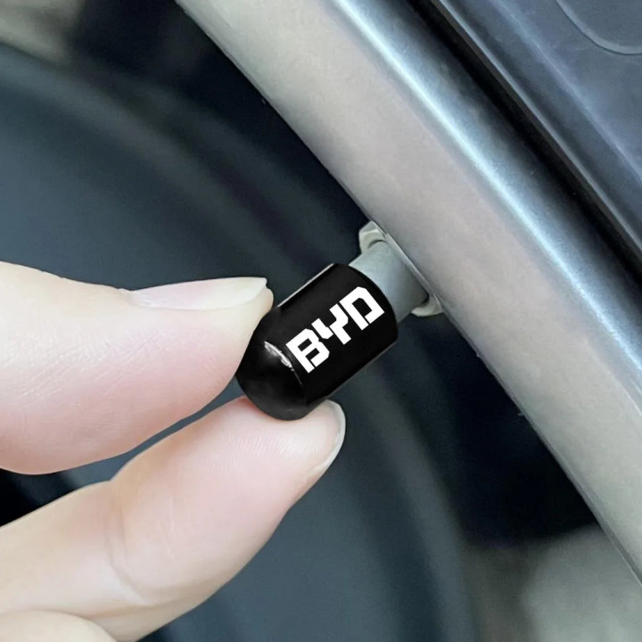 Krytky ventilků z karbonového kovu pro BYD – foto 14