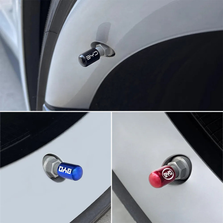 Krytky ventilků z karbonového kovu pro BYD – foto 15