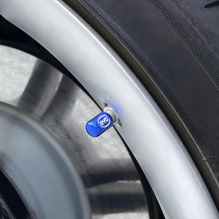 Krytky ventilků z karbonového kovu pro BYD – foto 17