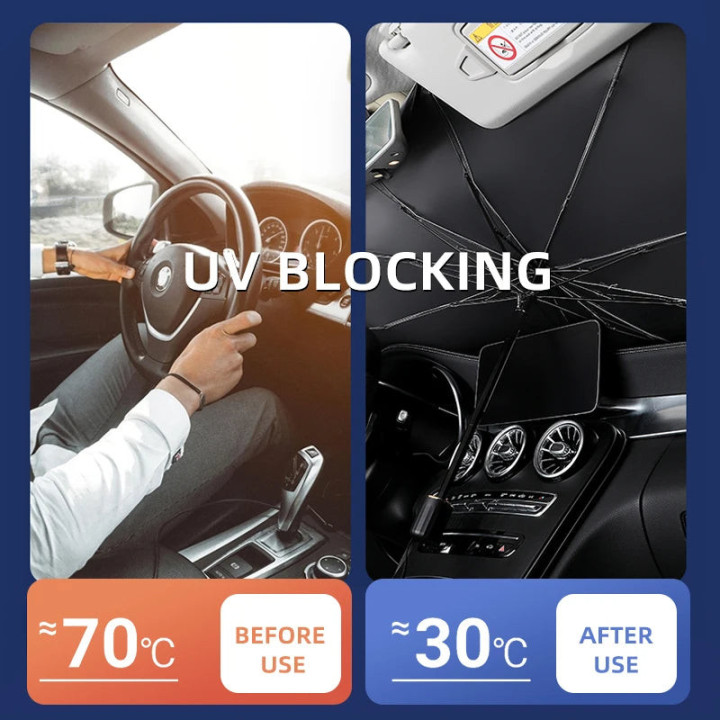 Skládací sluneční clona na čelní sklo pro BYD – foto 6