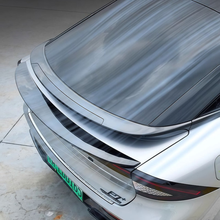 Zadní spoiler Carbon Fiber nebo Glossy Black pro Xpeng P7 – foto 5