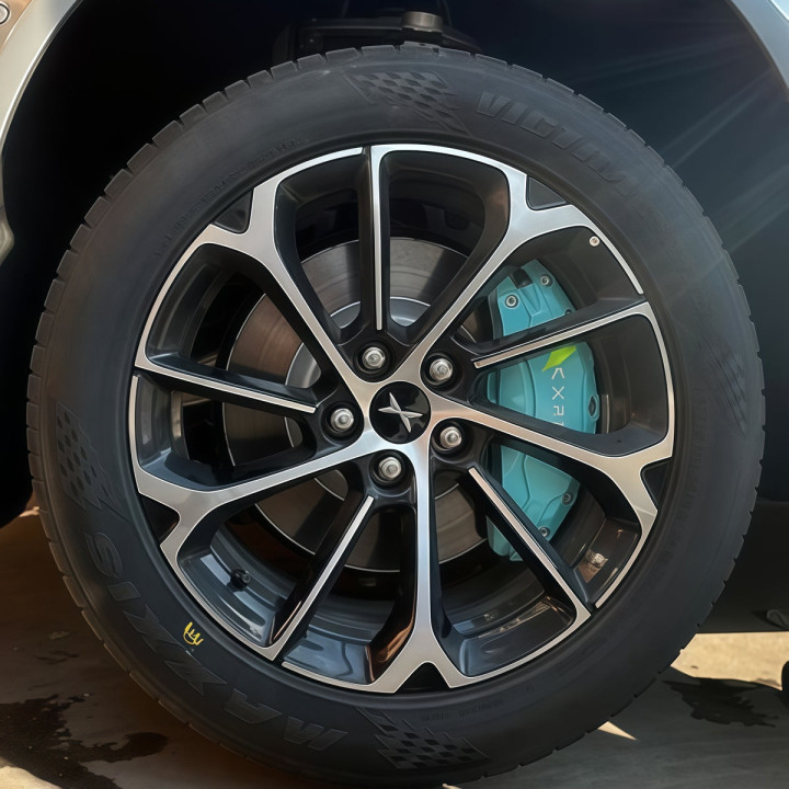 Kryty brzdových třmenů 4 ks pro Xpeng G6/G9/P7/X9 – foto 5