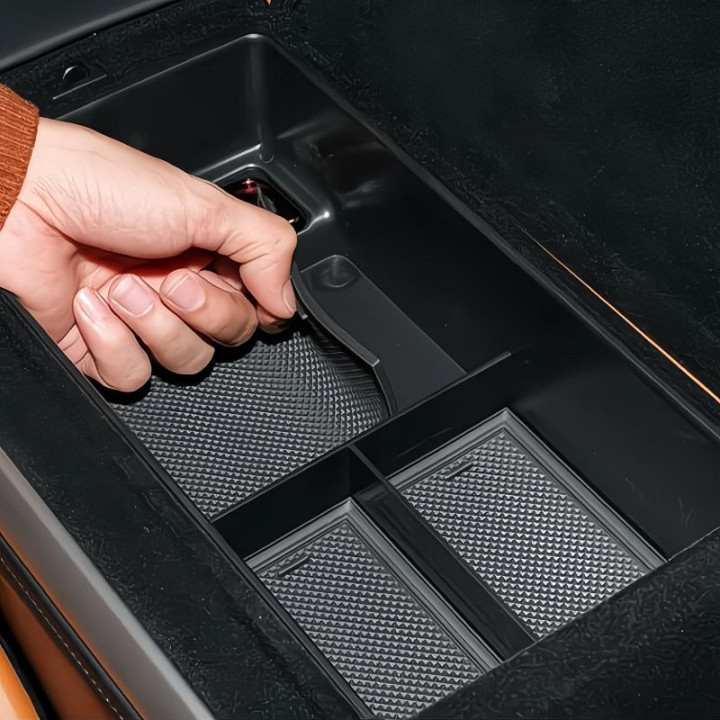 Organizér středové konzoly pro Xpeng G9 – i se spodním boxem – foto 3