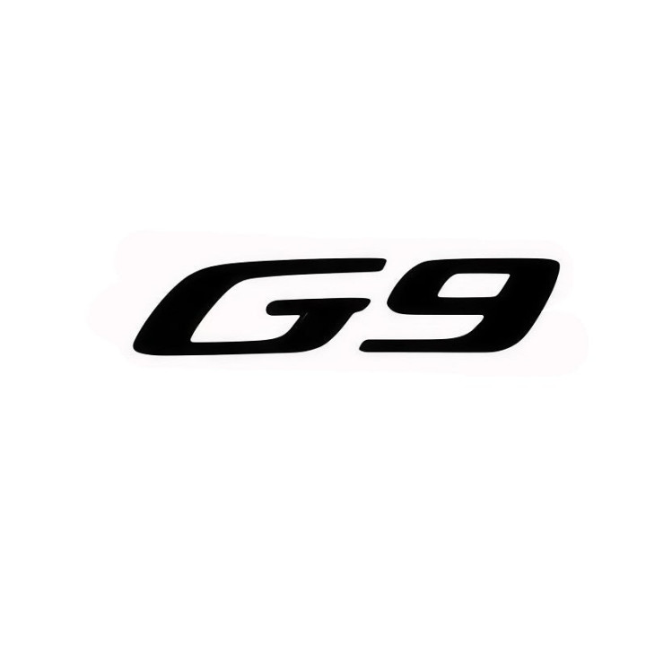 Černý lesklý zadní emblém pro Xpeng G6 G9 P7 X9 – foto 4